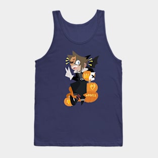 Spooky Scary Sora Tank Top